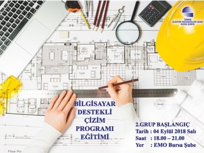 BİLGİSAYAR DESTEKLİ ÇİZİM PROGRAMI 2. GRUP TEMEL EĞİTİMİ