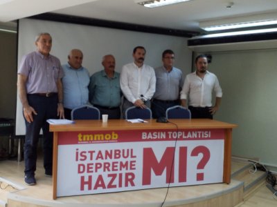 BASIN TOPLANTISI: İSTANBUL DEPREME HAZIR MI?