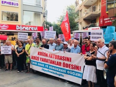 KRİZİN FATURASINI KRİZİ YARATANLAR ÖDESİN!