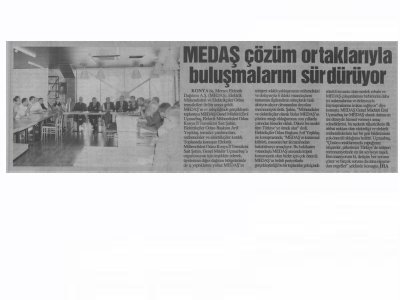 MEDAŞ ÇÖZÜM ORTAKLARIYLA BULUŞMALARINI SÜRDÜRÜYOR (YENİ MERAM, 24.09.2018)
