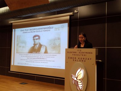 ORD. PROF. BEDRİ KARAFAKIOĞLU ÖLÜMÜNÜN 40. YILINDA İTÜ`DE ANILDI