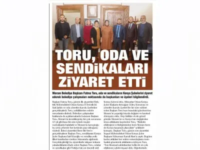 TORU DAN ODA VE SENDİKALARA ZİYARET (RASYONEL HABER, 07.11.2018)