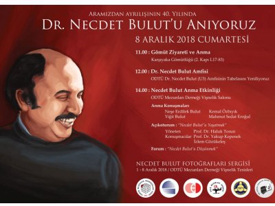 DR. NECDET BULUT ANILIYOR