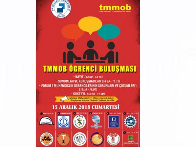 TMMOB GENÇ ÜYELER BULUŞMASI YAPILACAK