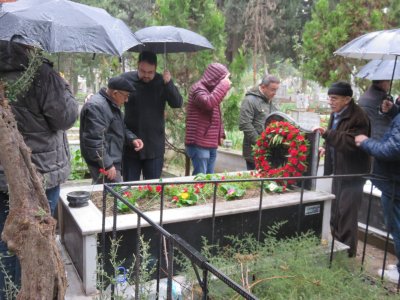 MEHMET ŞEN  MEZARI BAŞINDA ANILDI