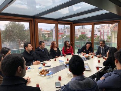TOROSLAR EDAŞ - ENERJİSA ÇALIŞANI MESLEKTAŞLARIMIZ ŞUBEMİZİ ZİYARET ETMİŞTİR.