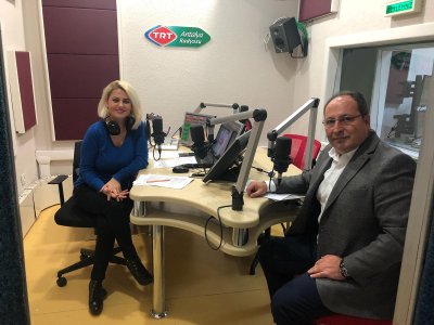 ŞUBE BAŞKANIMIZ İLHAN METİN, TRT ANTALYA RADYOSU CANLI YAYIN KONUĞU OLDU