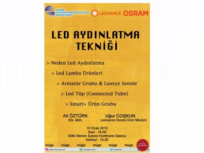 LED AYDINLATMA TEKNİĞİ EĞİTİMİ
