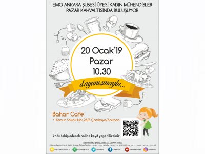 EMO ANKARA ŞUBESİ ÜYESİ KADIN MÜHENDİSLER PAZAR KAHVALTISINDA BULUŞUYOR