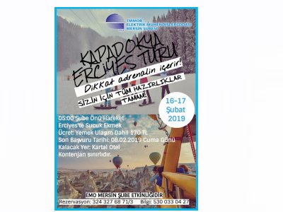 KAPADOKYA ERCİYES TURUMUZ