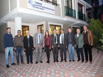 ÇUKUROVA BELEDİYE BAŞKAN ADAYI BÜLENT ALPER ŞUBEMİZİ ZİYARET ETTİ