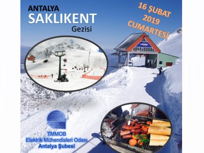 SAKLIKENT KAYAK & KAR GEZİSİ DÜZENLENECEKTİR!