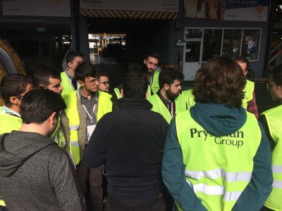 BURSA ULUDAĞ ÜNİVERSİTESİ EMO-GENÇ ÜYELERİMİZLE PRYSMIAN GROUP FABRİKASINA TEKNİK GEZİ DÜZENLENDİ