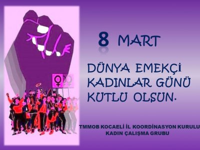 8 MART DÜNYA EMEKÇİ KADINLAR GÜNÜ BASIN AÇIKLAMASI
