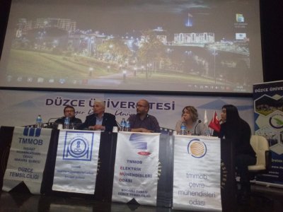 DÜZCE ÜNİVERSİTESİ MÜHENDİSLİK TOPLULUĞUNUN DÜZENLEMİŞ OLDUĞU  ‘’MÜHENDİS ODALARI BAŞKANLARININ MÜHENDİS ADAYLARIYLA BULUŞMASI’’  İSİMLİ ETKİNLİĞE KATILIM SAĞLANDI.