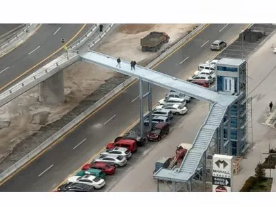 ŞEHİR HASTANESİ İÇİN YAPILAN ÜST GEÇİT TEHLİKE SAÇIYOR (WWW.HABER.SOL.ORG.TR, 13.03.2019)