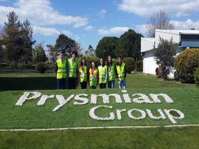 BURSA TEKNİK ÜNİVERSİTESİ EMO-GENÇ ÜYELERİMİZLE PRYSMIAN GROUP FABRİKASINA TEKNİK GEZİ DÜZENLENDİ