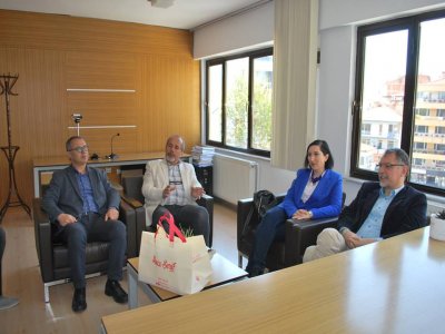 TMMOB MİMARLAR ODASI DENİZLİ ŞUBESİ YÖNETİM KURULUNU ZİYARET ETTİK