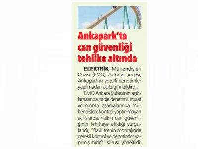 ANKAPARK`TA CAN OÜVENLİĞİ TEHLİKE ALTINDA (AYDINLIK, 30.03.2019)
