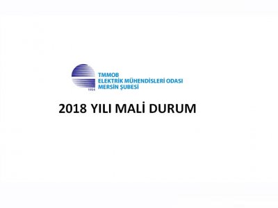 2018 YILI MALİ DURUMU