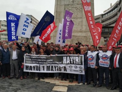 ANKARA`DA EMEK VE MESLEK ÖRGÜTLERİ 1 MAYIS`TA TANDOĞAN`DA BULUŞUYOR