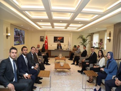 GAZİANTEP BÜYÜKŞEHİR BELEDİYE BAŞKANI ZİYARET EDİLDİ