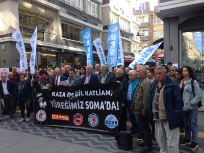 İŞÇİLER MEZARDA, SORUMLULAR DIŞARIDA ADALET İSTİYORUZ!