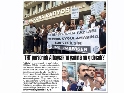`TRT PERSONELİ ALBAYRAK`IN YANINA MI GİDECEK?` (ANAYURT, 24.05.2019)