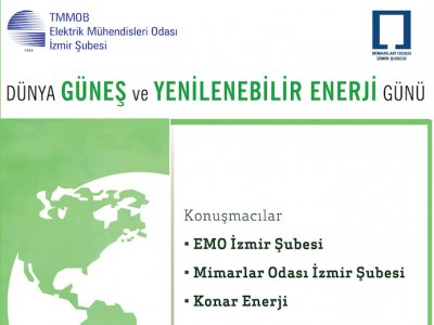 KONFERANS : DÜNYA GÜNEŞ VE YENİLENEBİLİR ENERJİ GÜNÜ