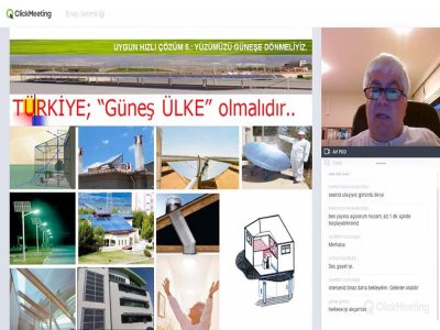 ENERJİ VERİMLİLİĞİ KONULU WEBİNAR DÜZENLENDİ