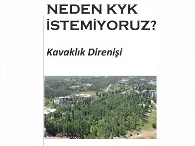 ODTÜ KAVAKLIK DİRENİŞİ KİTAPÇIĞI YAYINLANDI