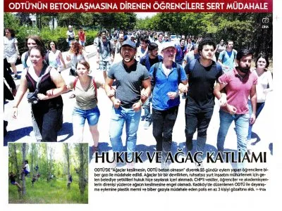 HUKUK VE AĞAÇ KATLİAMI (CUMHURİYET)