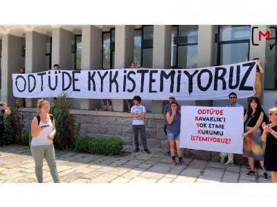 ODTÜ KAVAKLIKA POLİS MÜDAHALESİ KABUL EDİLEMEZ!
