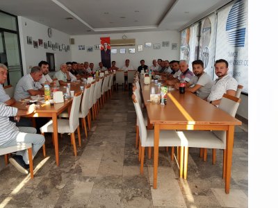 ŞUBEMİZDE BAYRAMLAŞMA MERASİMİ YAPILDI