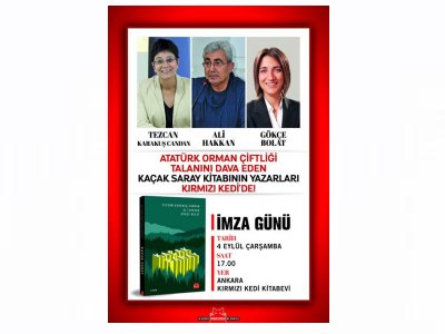 KAÇAK SARAY KİTABI İMZA GÜNÜ