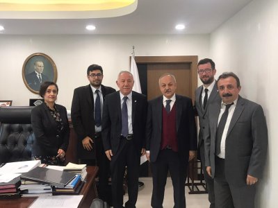 T.C. AİLE, ÇALIŞMA VE SOSYAL HİZMETLER BAKANLIĞINA ZİYARET