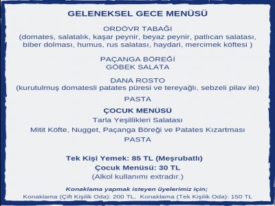 GELENEKSEL YILSONU GECESİ