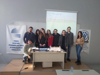 AFYON KOCATEPE ÜNİVERSİTESİNDE ARDUİNO KURSU  DÜZENLENDİ
