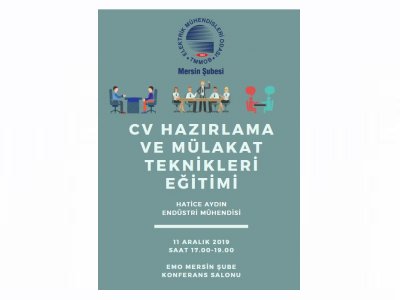 CV HAZIRLAMA VE MÜLAKAT  TEKNİKLERİ SEMİNERİ