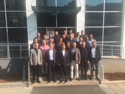 ENERJİSA MERSİN BÖLGE MÜDÜRÜMÜZ TAYFUN SEVİNDİK`İ MAKAMINDA ZİYARET ETTİK.