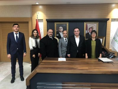 KİLİS VALİSİ VE KİLİS BELEDİYE BAŞKANINI ZİYARET
