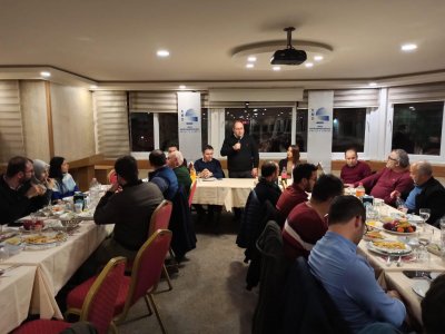 EMO ALANYA İLÇE TEMSİLCİLİĞİNDE ÜYE TOPLANTISI