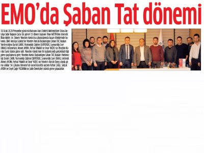 EMO`DA ŞABAN TAT DÖNEMİ (ANTALYA`DA TİCARET VE SİYASET - 04.02.2020)