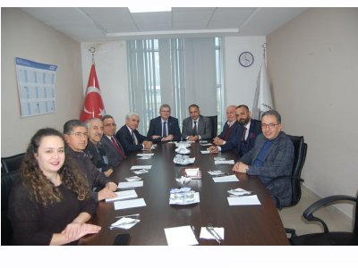MESİAD BAŞKANI HASAN ENGİN VE YÖNETİM KURULU ÜYELERİNDEN ŞUBEMİZE ZİYARET