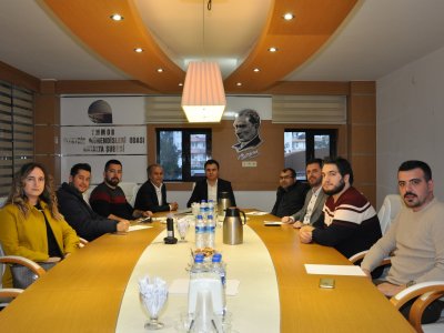 ELEKTRONİK VE HABERLEŞME KOMİSYONUMUZ TOPLANDI