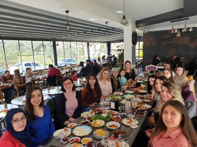 KADIN ÜYELERİMİZLE DENİZLİ MUĞLA VE UŞAKTA KAHVALTIDA BULUŞTUK