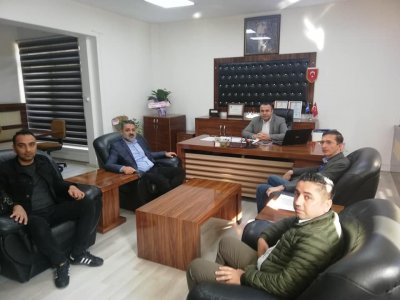 AKEDAŞ ELEKTRİK DAĞITIM A.Ş. BÖLGE MÜDÜRÜ VE PROJE TESİS MÜDÜRÜ  MAKAMLARINDA ZİYARET EDİLDİ