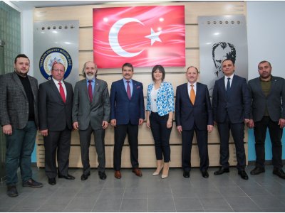 İL EMNİYET MÜDÜRÜ SAYIN METİN ALPER MAKAMINDA ZİYARET EDİLDİ