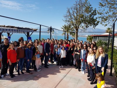 EMO ANTALYA ŞUBESİ KADIN  ÜYELERİ KAHVALTIDA BULUŞTU