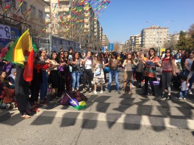 8 MART DÜNYA EMEKÇİ KADINLAR GÜNÜ MİTİNGİ..